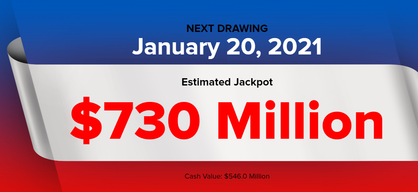 $730 Million Estimated Jackpot In Tonight’s Powerball Drawing