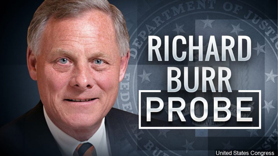 Sen. Richard Burr Not Facing Charges for $1.7 Million in COVID Related Stock Sales