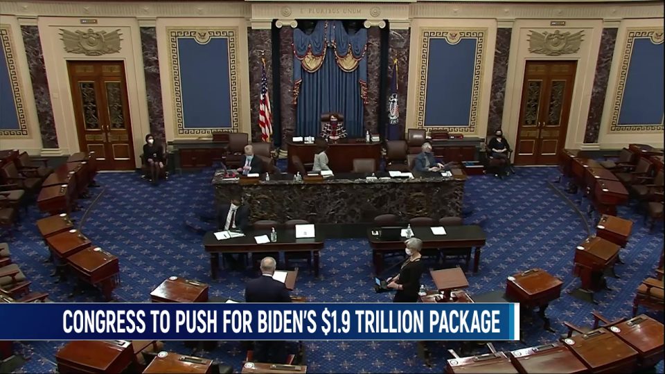 Congress Set to Push Biden’s $1.9 Trillion COVID Relief Package