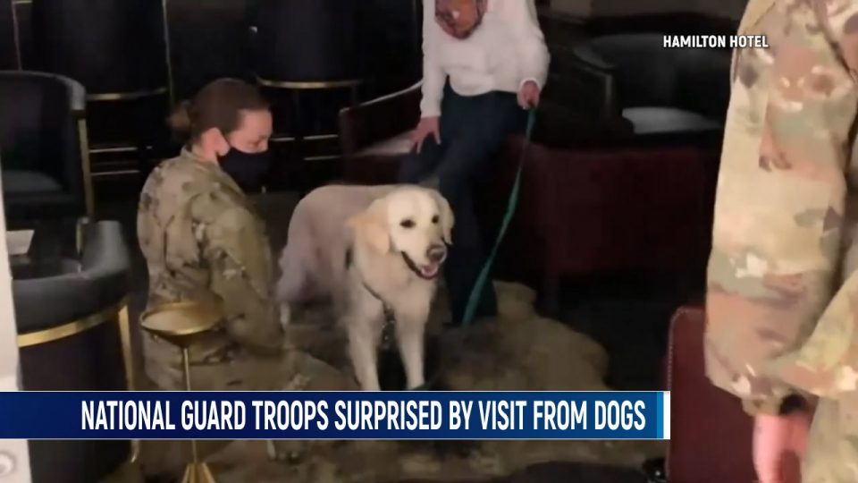 Organization Sets up Surprise Visit for National Guard in Washington