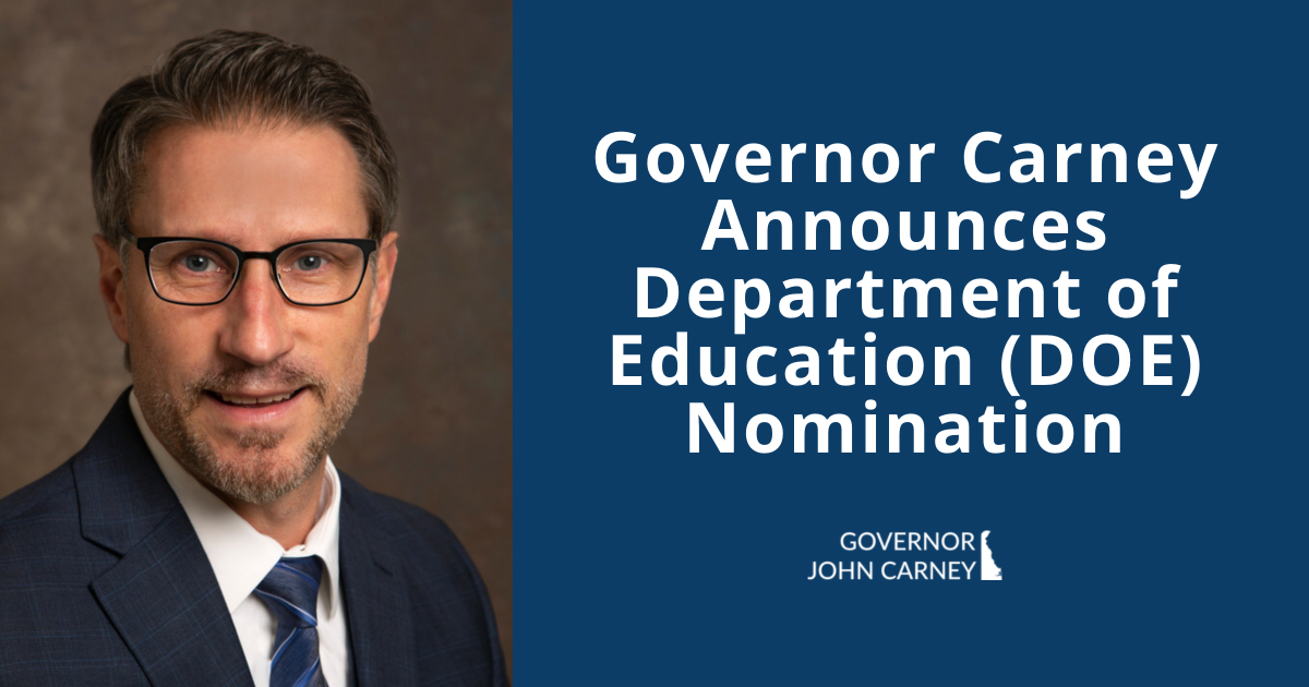 Governor appoints new DOE Secretary