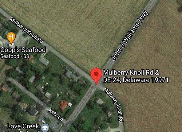 Serious crash closes road in Rehoboth