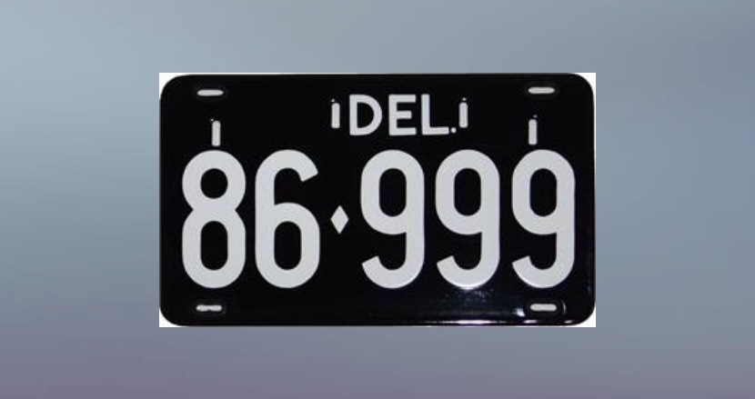 DMV announces seasonal release of five digit license plates