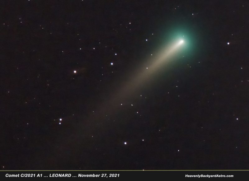 Comet Leonard: Best Comet Of 2021 To Close Out The Year