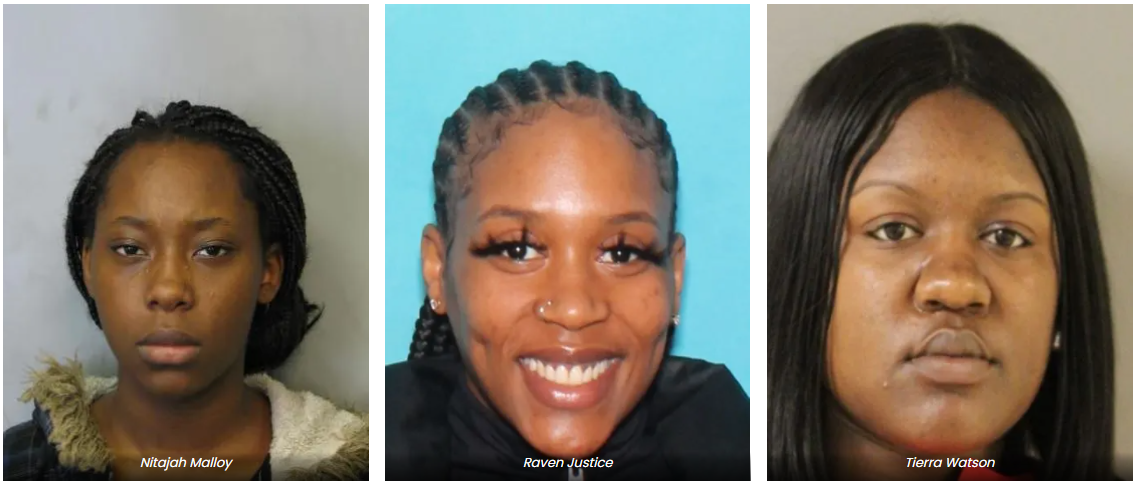 Three Dover women accused of burglary, endangering a child