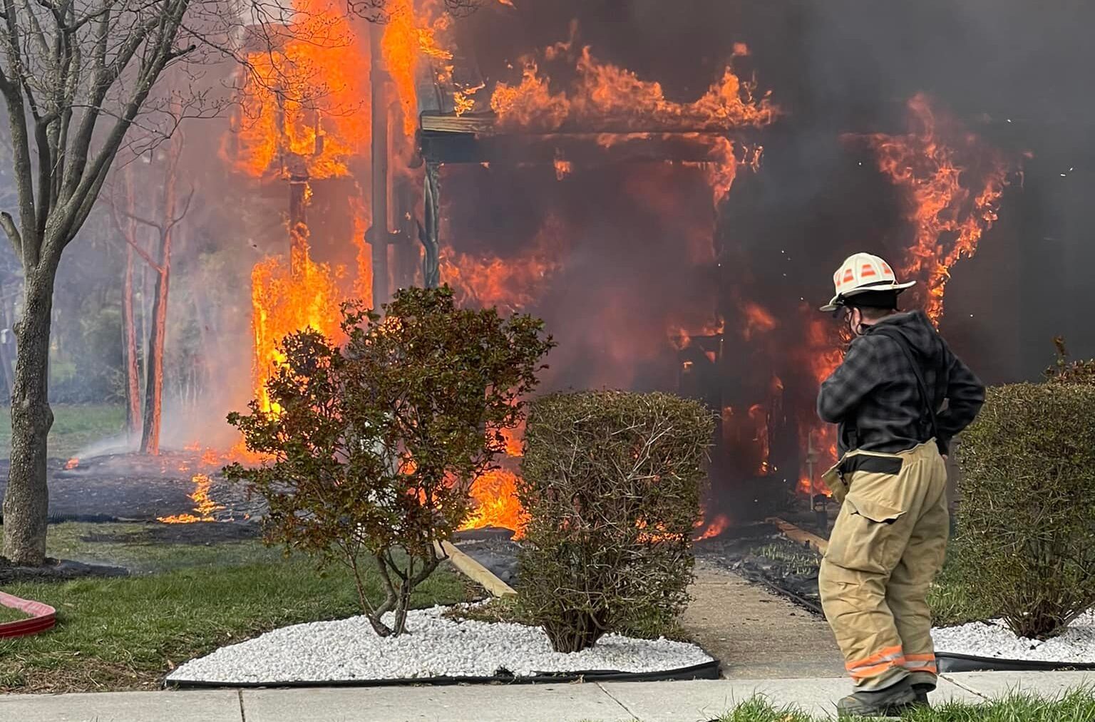 Dover home destroyed in Monday fire