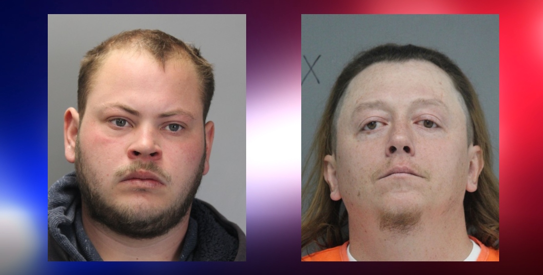 Harrington men arrested on theft charges