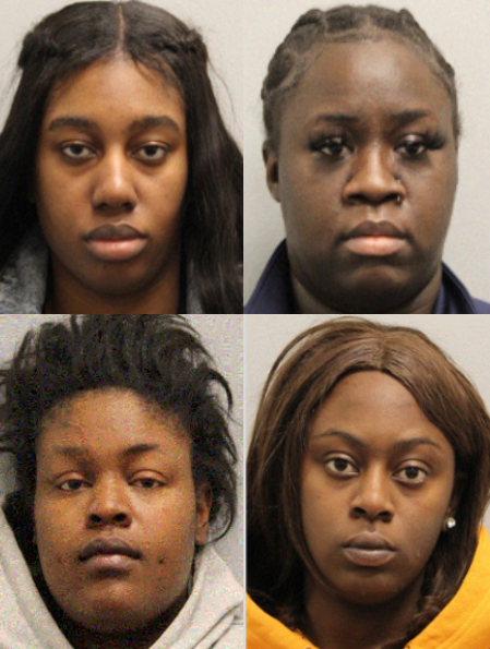 DSP Proactive Patrol Leads To The Arrest Of Four Maryland Women for Felony Shoplifting.