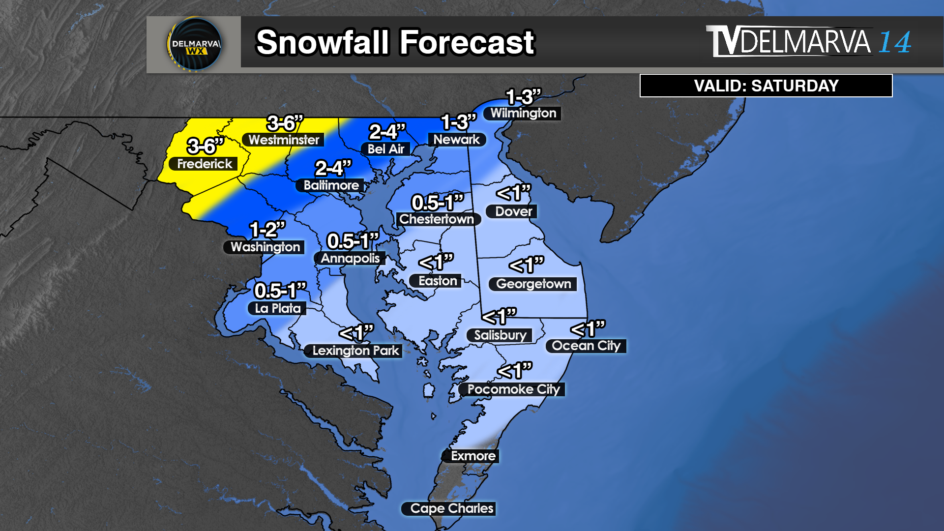 Snowfall Forecast For March 12th 2022