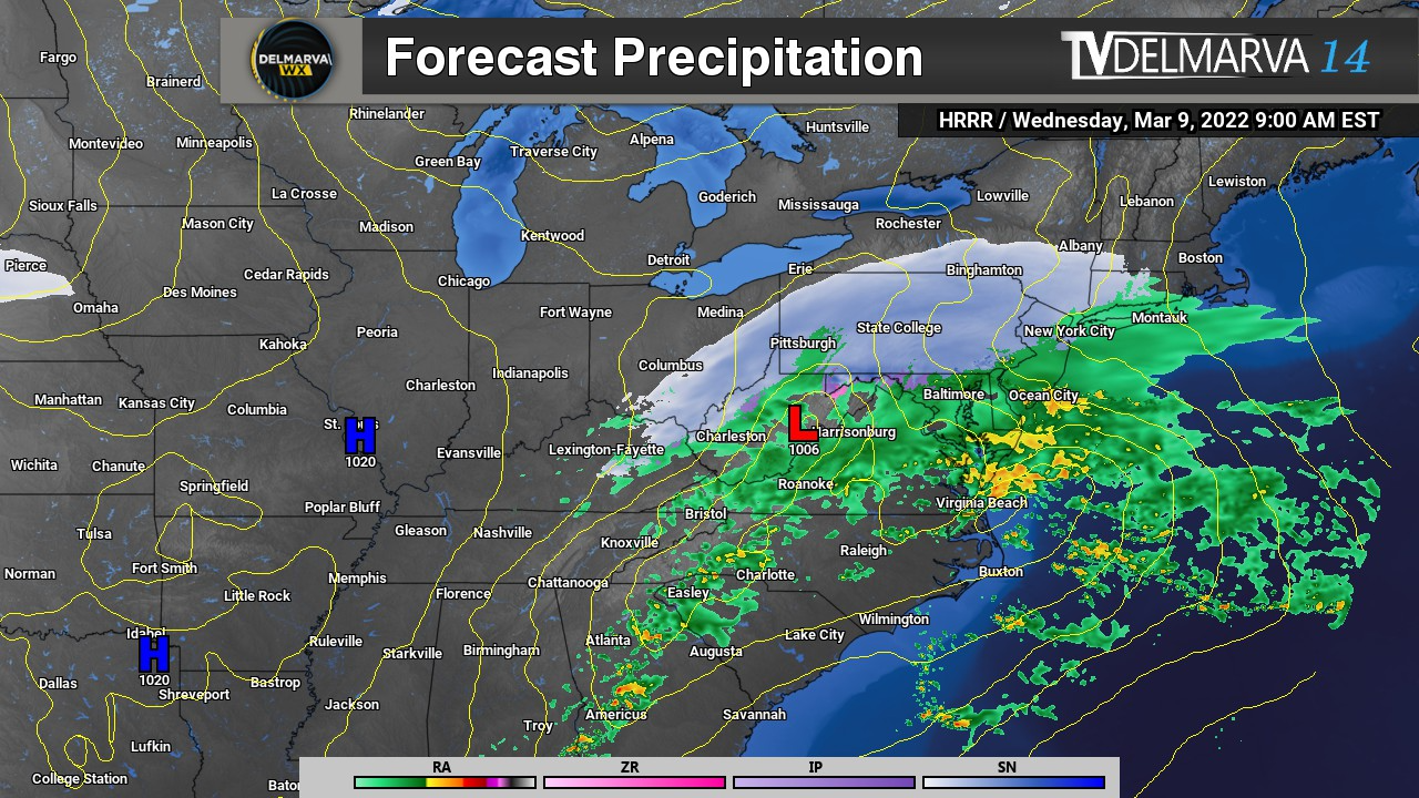 More Rain On The Way For Wednesday | Some Can Be Heavy At Times.