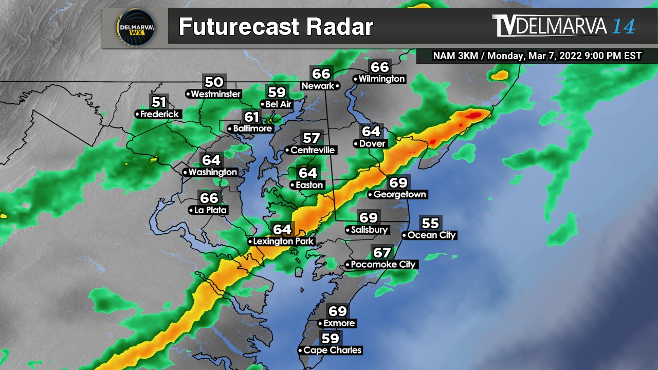 Strong Thunderstorms Possible This Evening