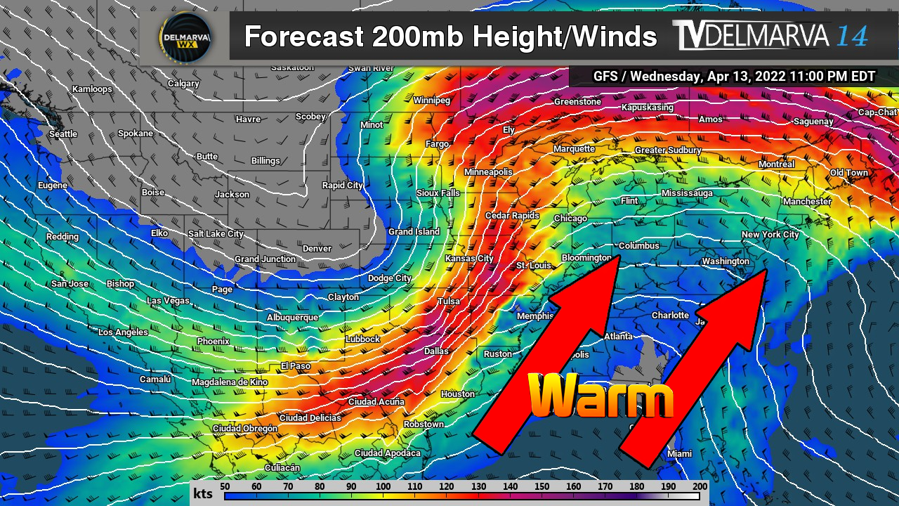 Major Warm Up Coming Next Week In The Eastern US