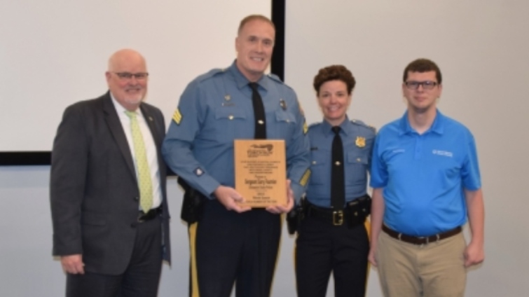 Delaware State Trooper Named Special Olympics Delaware Torch Runner of the Year