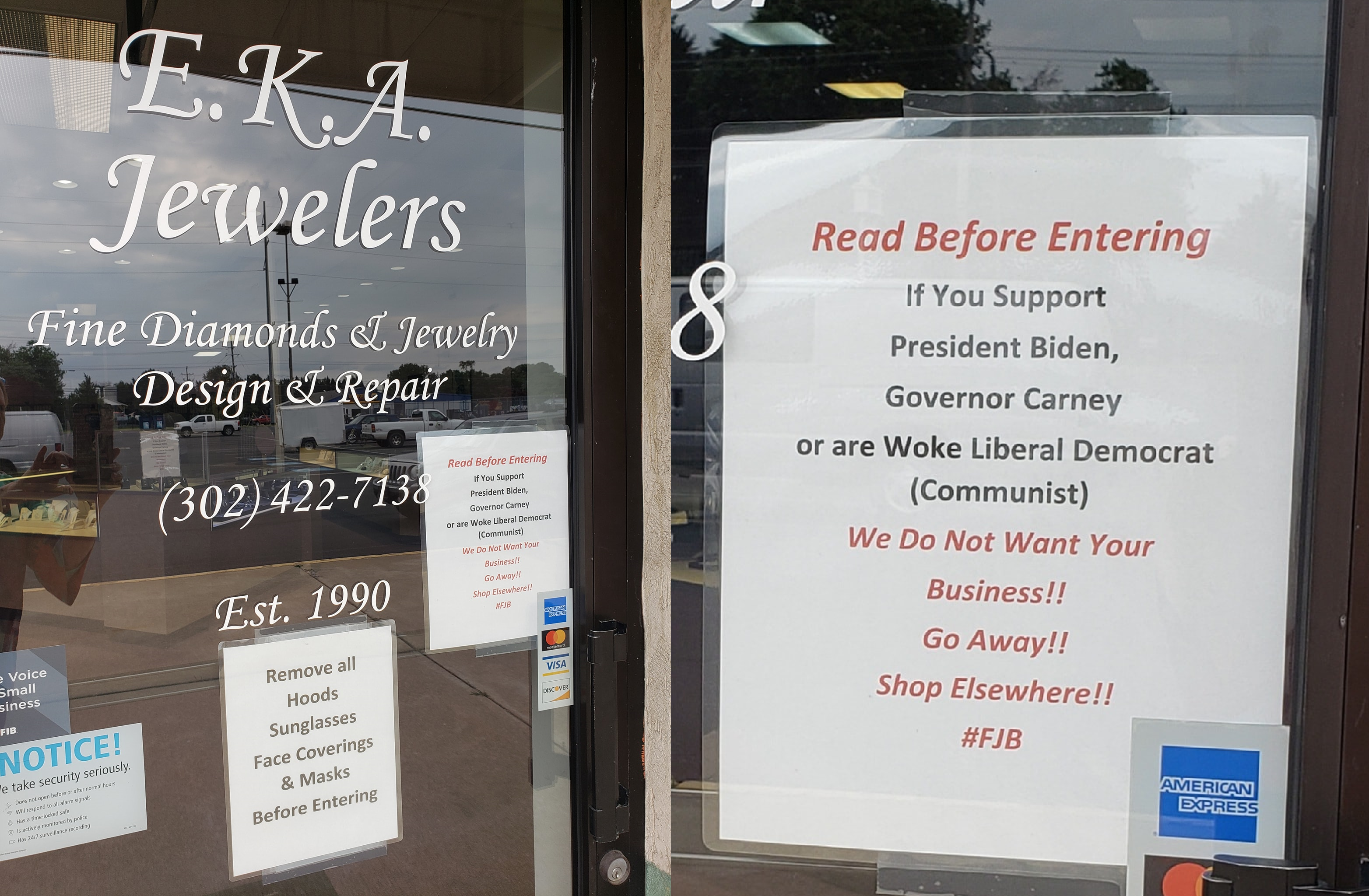 Milford business signage goes viral