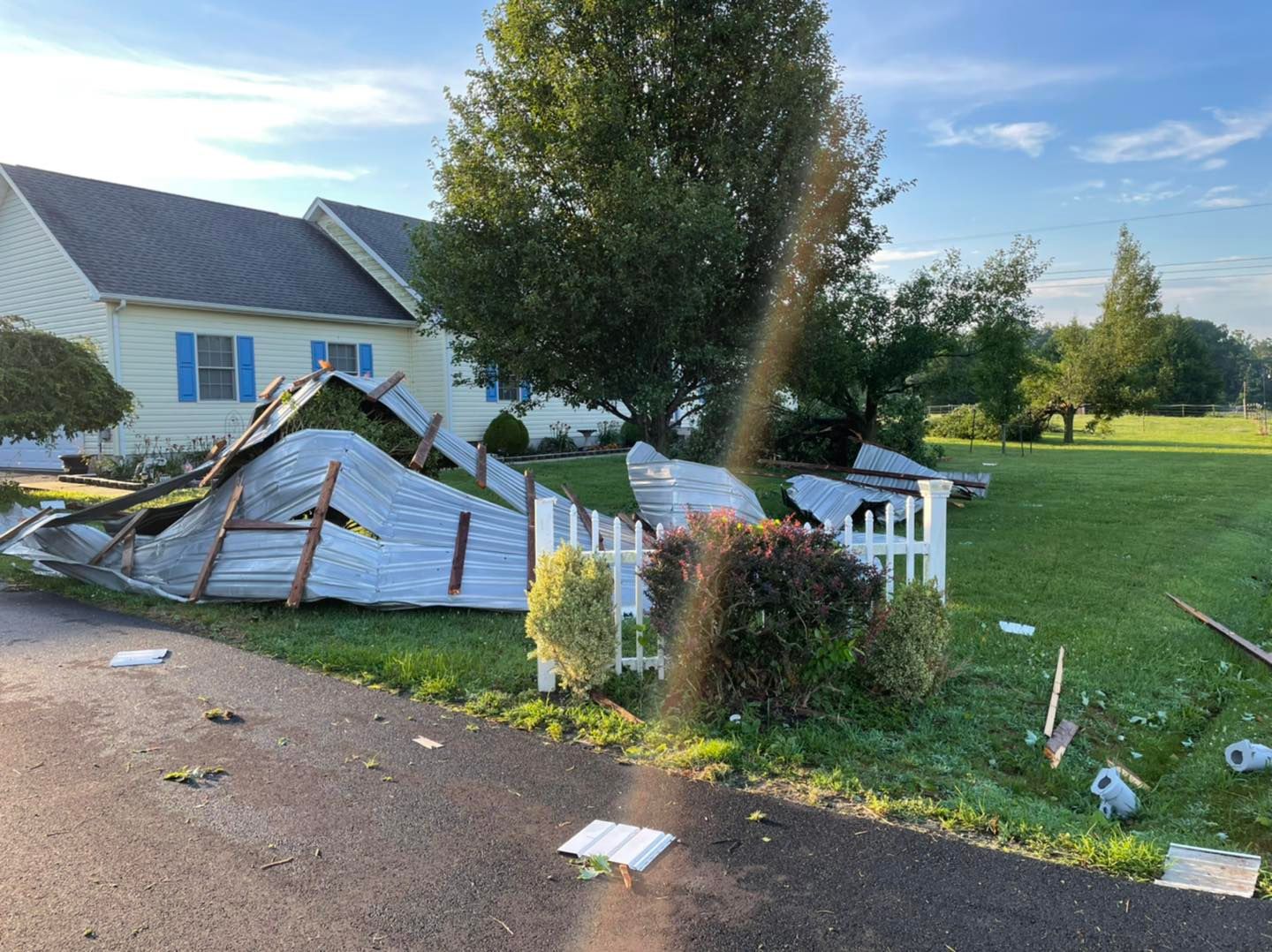 110 MPH Macroburst confirmed in Caroline, Kent, And Sussex Counties Tuesday