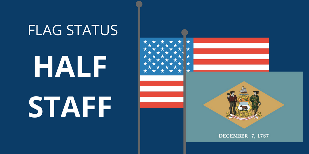 Governor Carney Orders Lowering of Flags