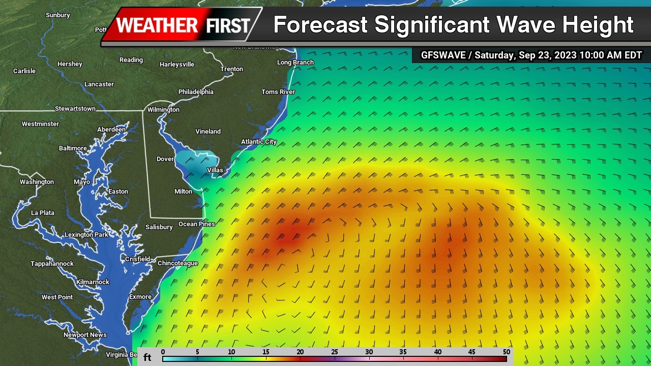 Hybrid Coastal Storm Impacting Delmarva This Weekend