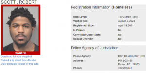 Delaware State Police S.O.A.R. Searching for Wanted Sex Offenders