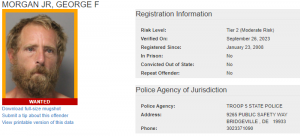 Delaware State Police S.O.A.R. Searching for Wanted Sex Offenders