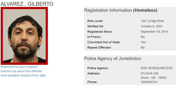 Homeless Sex Offender Notification