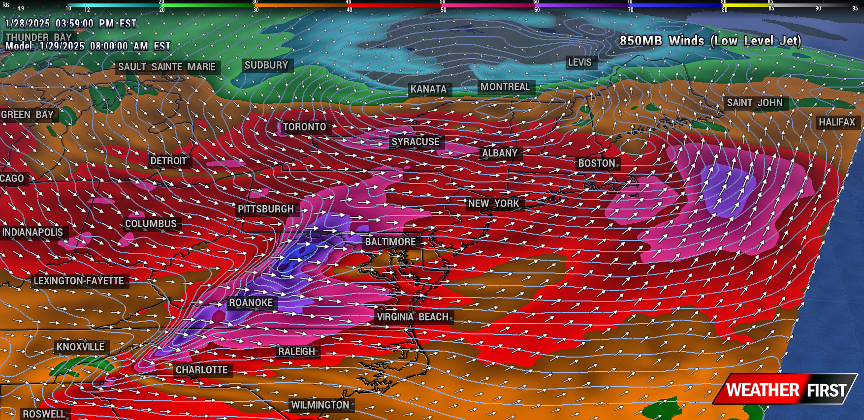 Windy Conditions Moving In For Wednesday: Powerful New England Storm System