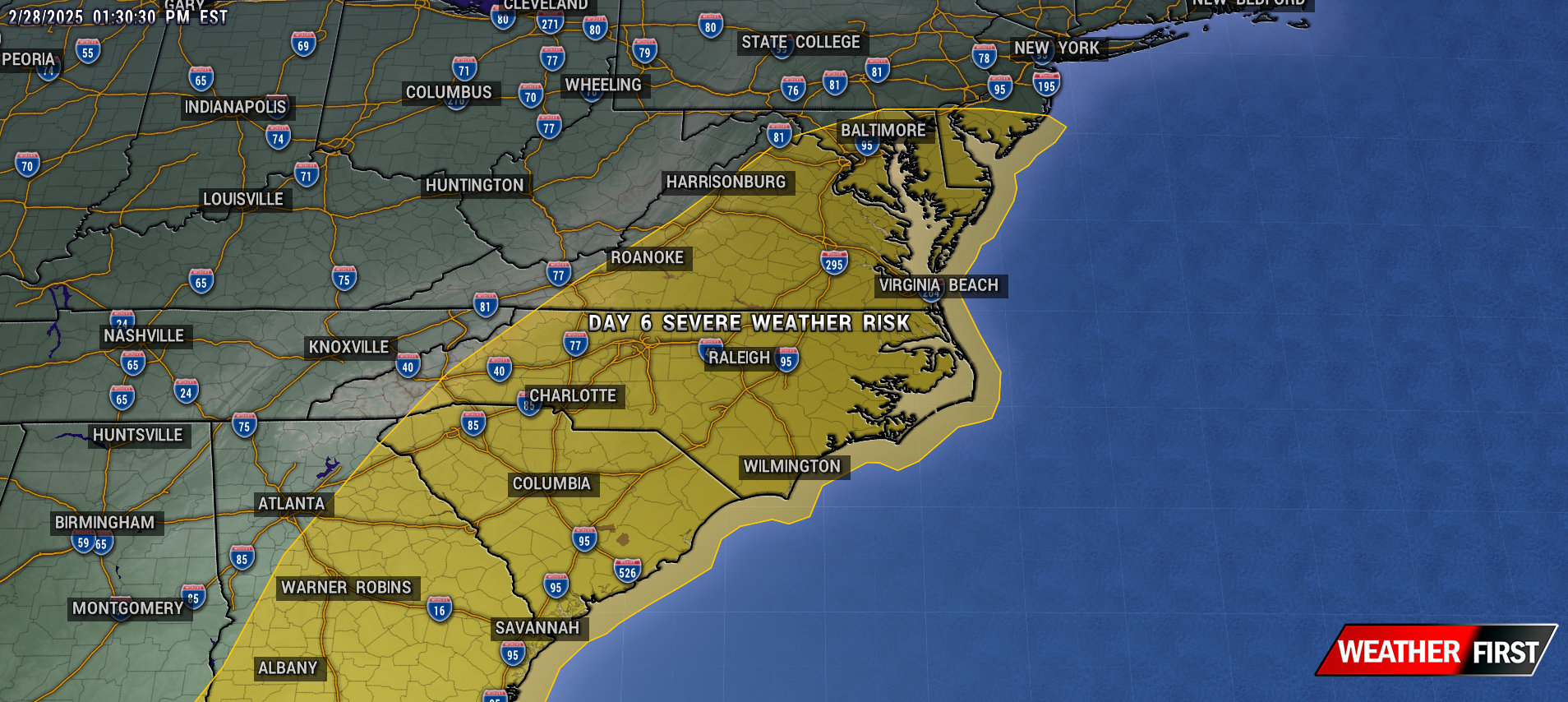 Major Storm System Across The Country Next Week: High Winds & Severe Weather