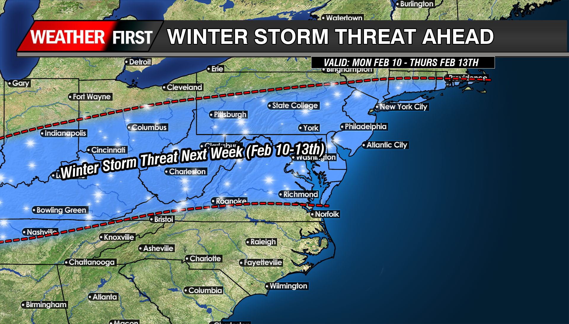 Potential Winter Storm Threat Looming Early Next Week