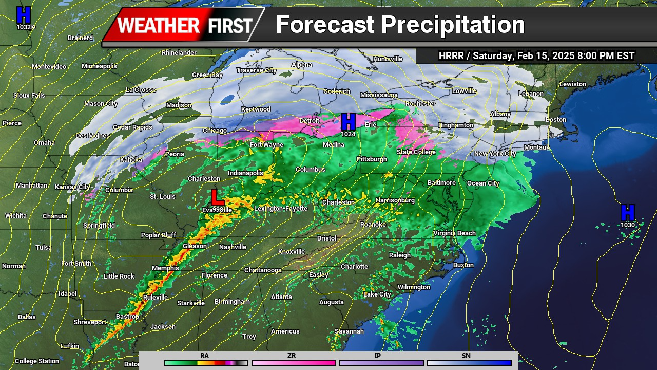 Washout Of A Weekend On The Way For The Delmarva Region