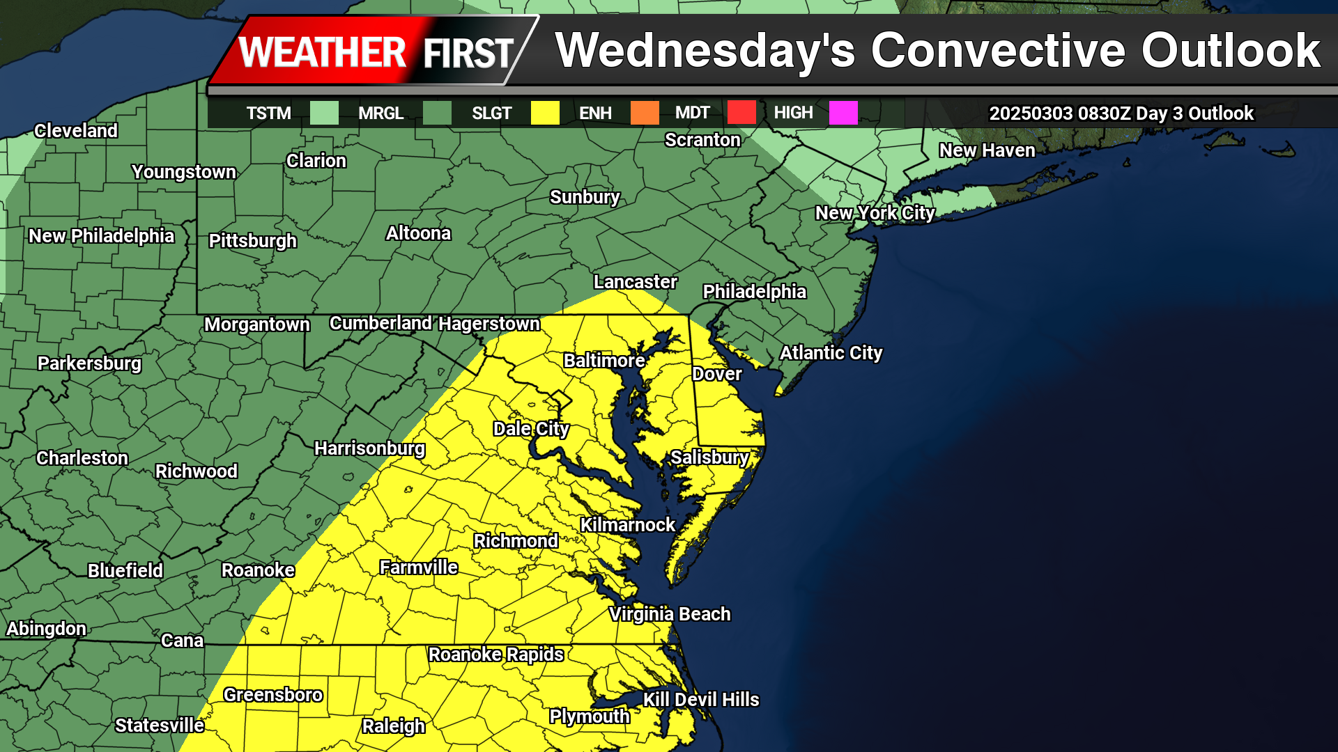 Severe Weather & High Wind Threat Wednesday