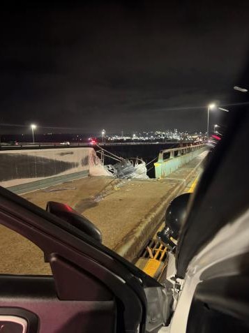 Search Crews Recover Tractor-Trailer Cab from Delaware River