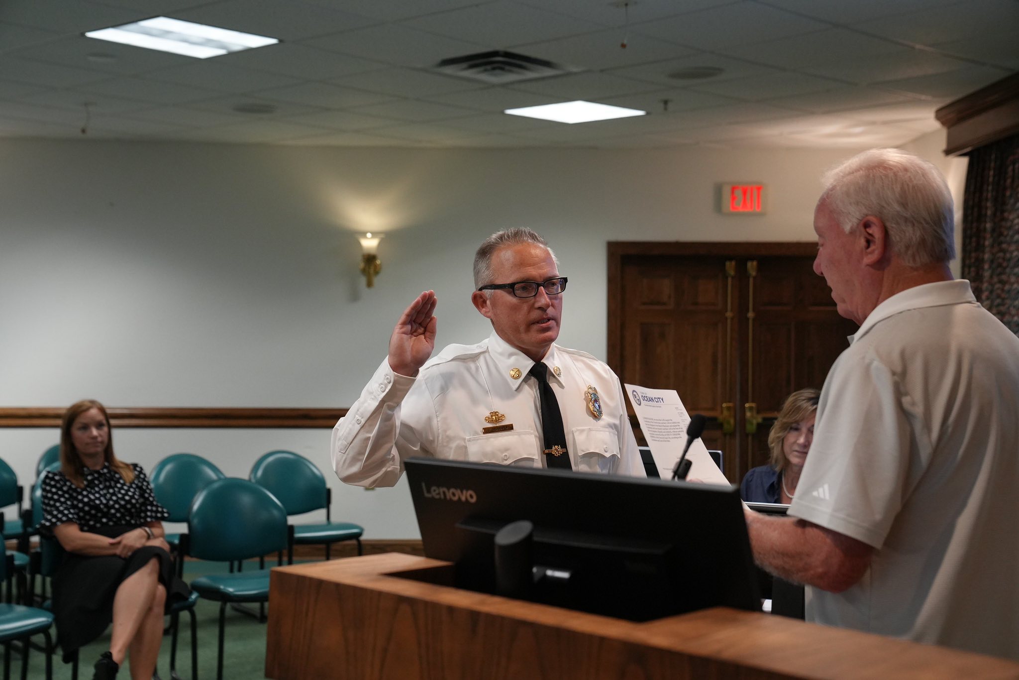 JOSEPH SEXAUER TAKES OCEAN CITY FIRE MARSHAL POSITION