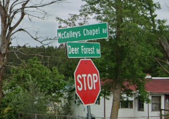 All-Way Stop Coming to Deer Forest and McColleys Chapel Roads Tuesday