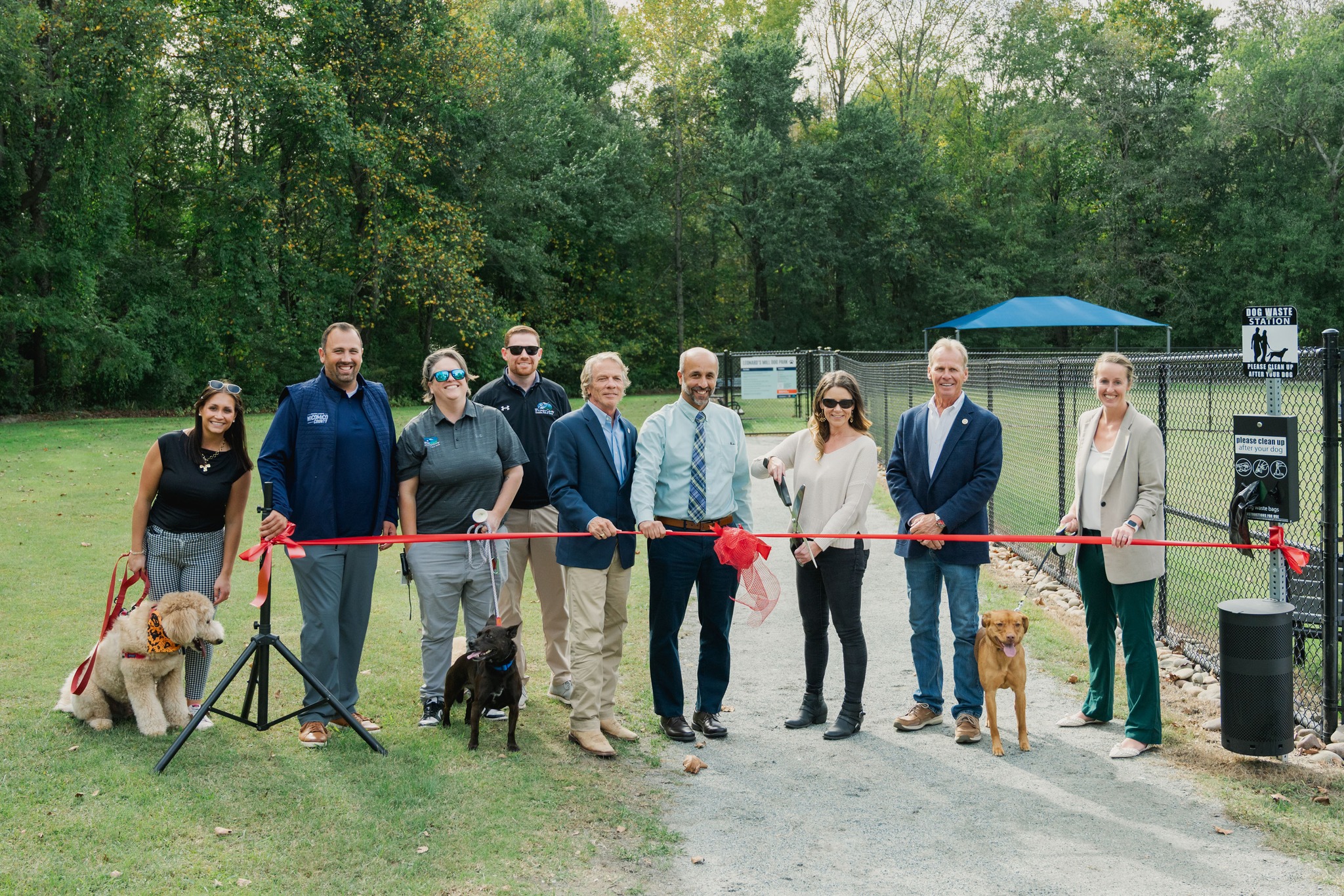 Leonard’s Mill Dog Park Opens in Wicomico County