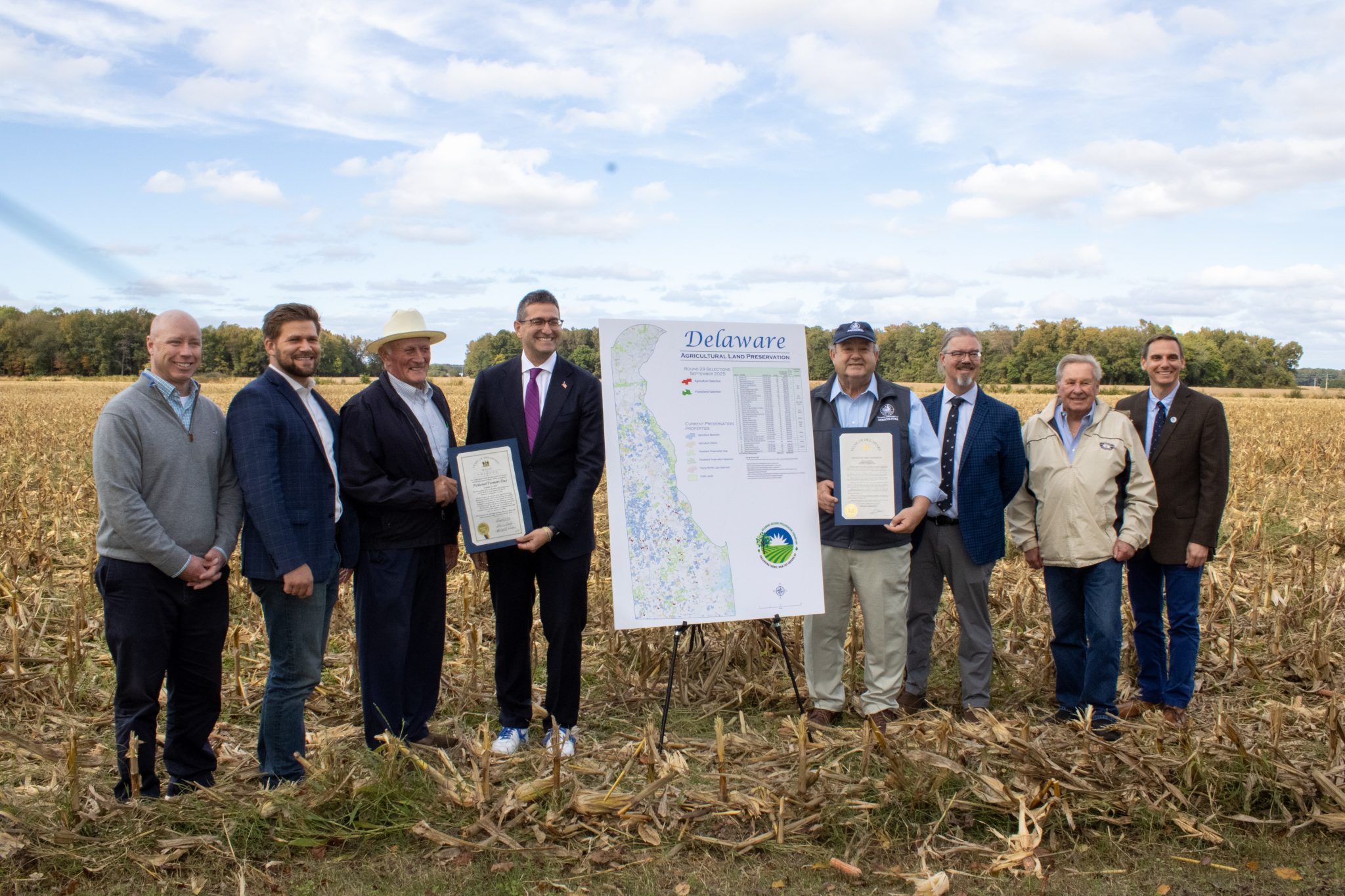 Delaware Aglands Program Protects 2,800 Acres Across 36 Farms