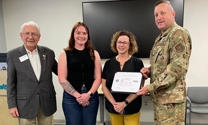 Bayhealth Director Recognized with National Patriot Award for Supporting Military Reservist