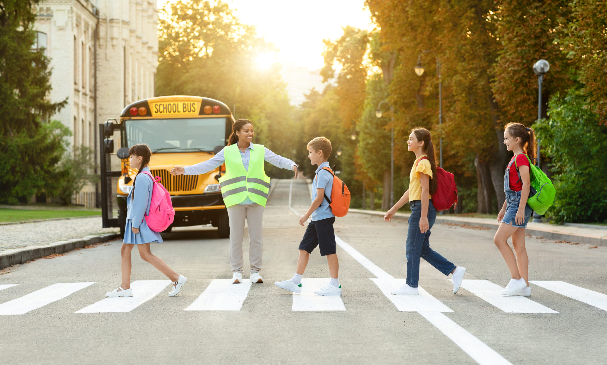 Maryland Students Participate in Walk to School Day on October 8