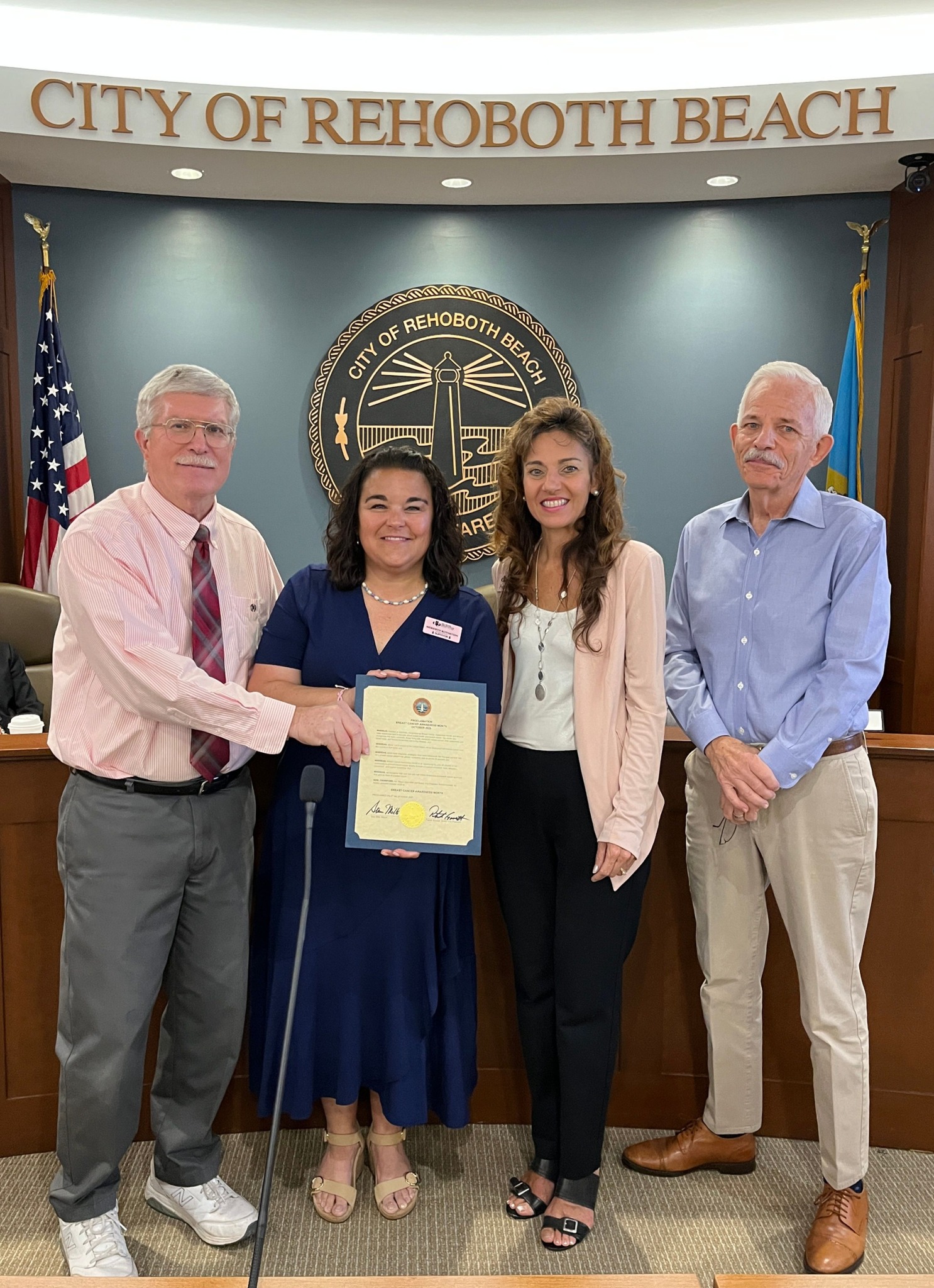 Rehoboth Beach Recognizes October as Breast Cancer Awareness Month