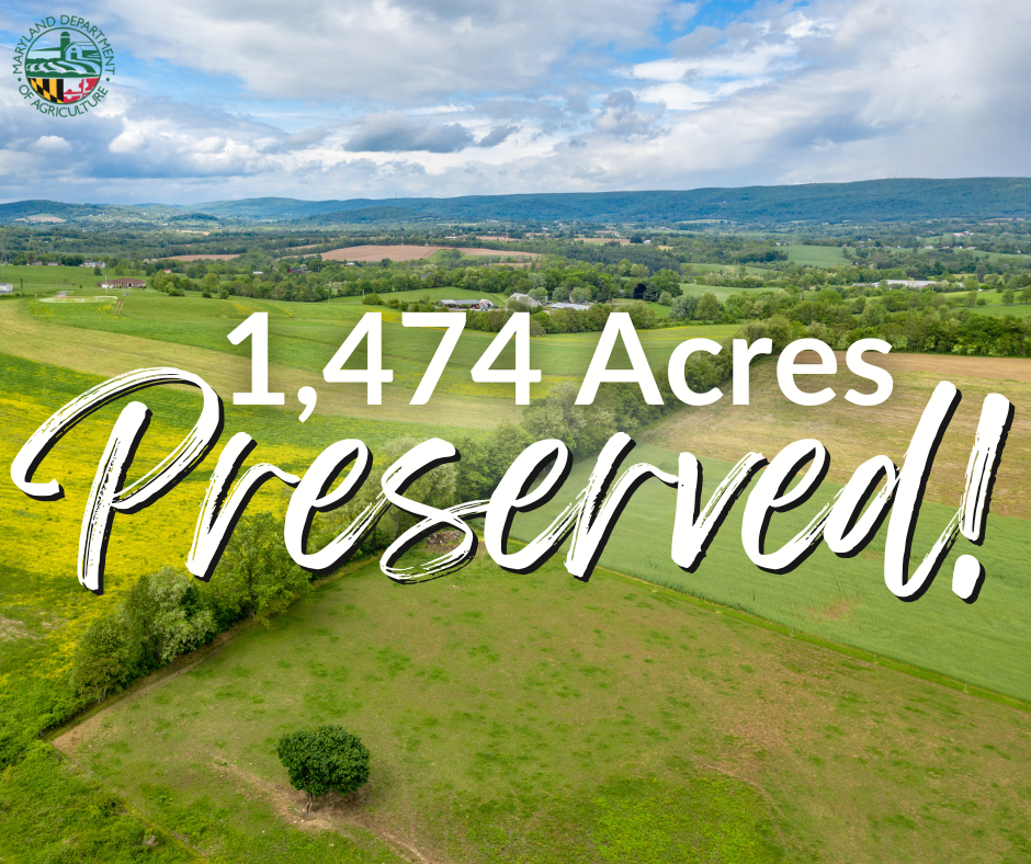 Maryland Approves Easements Safeguarding 1,474 Acres of Prime Farmland