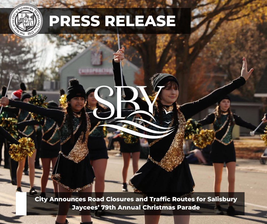 Salisbury Announces Road Closures Ahead of Downtown Christmas Parade