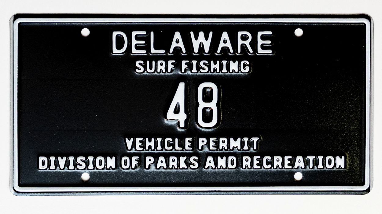 DNREC TO AUCTION LOW DIGIT SURF FISHING TAGS STARTING NOV. 25