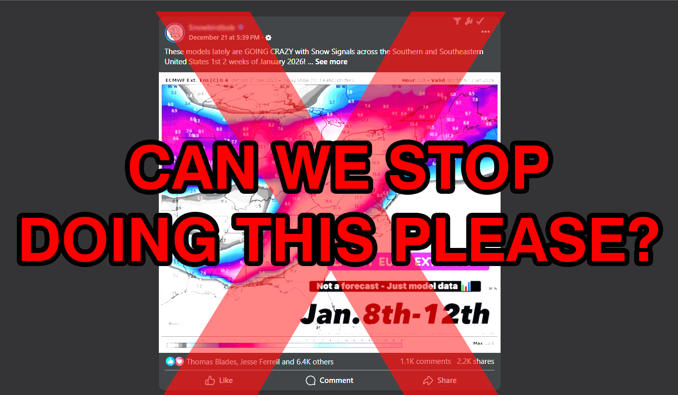 A Lot Of Talk About Wintry Weather Jan 6-8th…