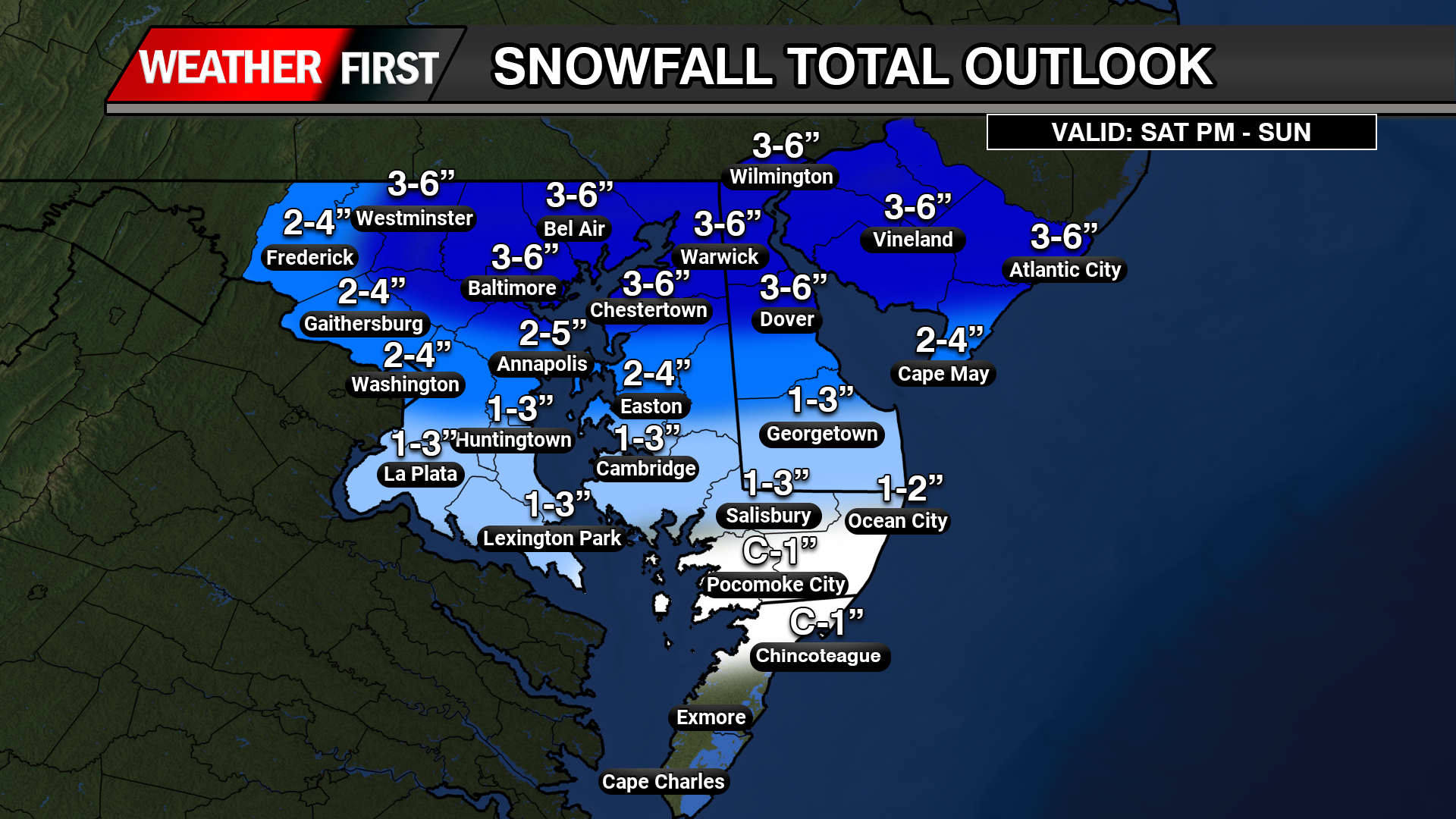 UPDATED: Accumulating Snowfall Expected Late Tonight; Bitter Arctic Air To Follow