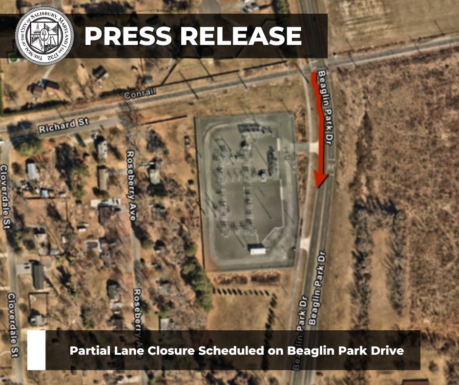 UTILITY WORK PROMPTS TEMPORARY LANE CLOSURE ON BEAGLIN PARK DRIVE