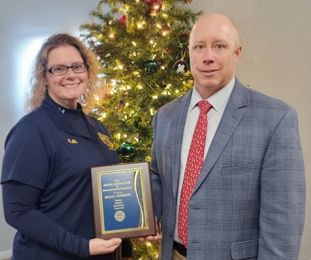 SUSSEX COUNTY NAMES KELLI PETERSON 2025 EMPLOYEE OF THE YEAR