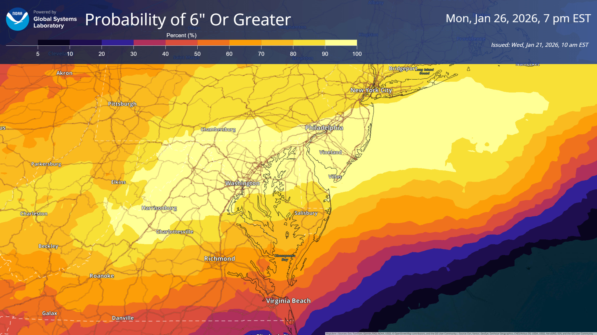 Impactful Winter Storm This Weekend Becoming Likely For Delmarva