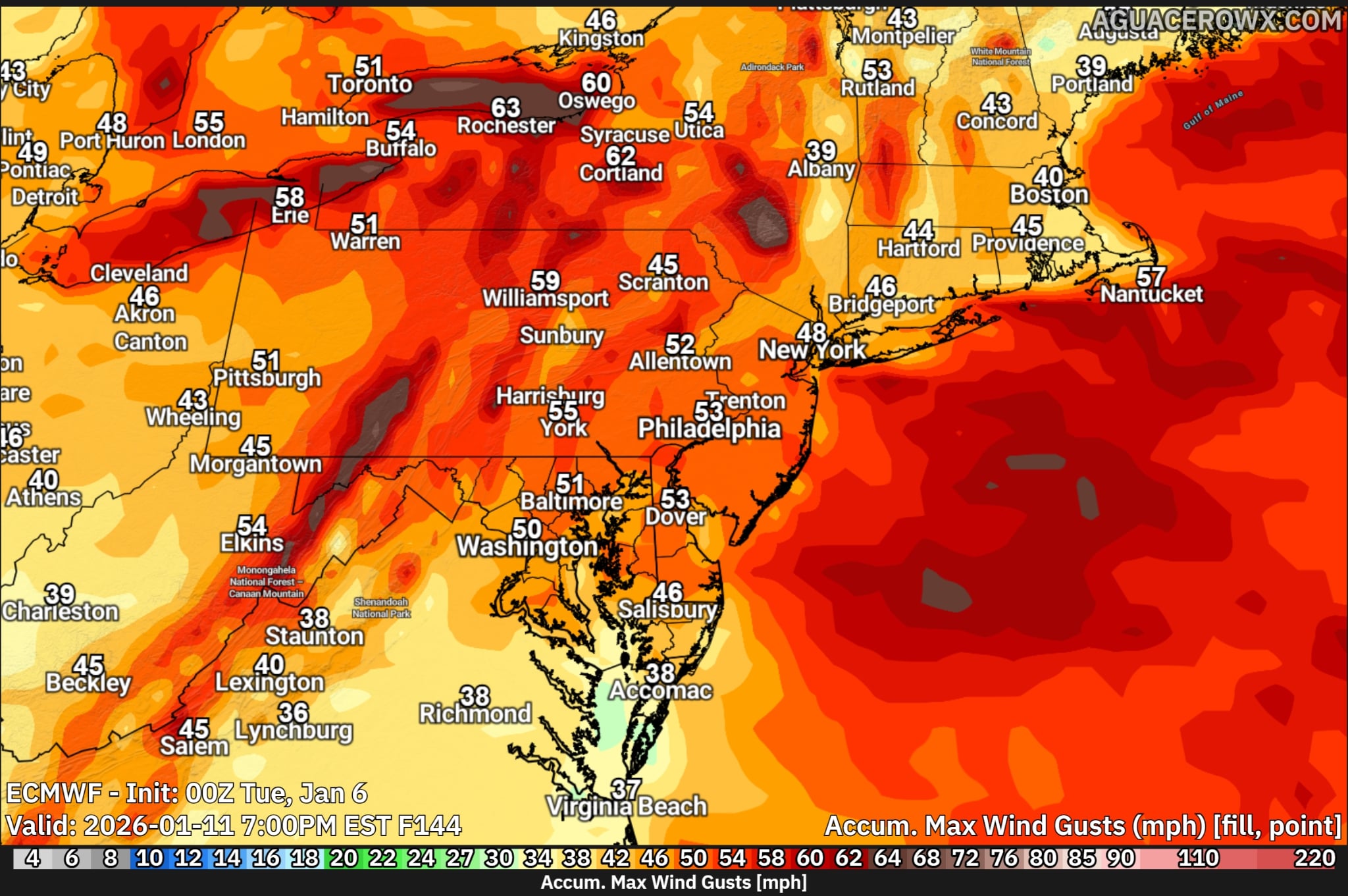 High Winds And Cooler Temps Follow Behind Cold Front This Weekend