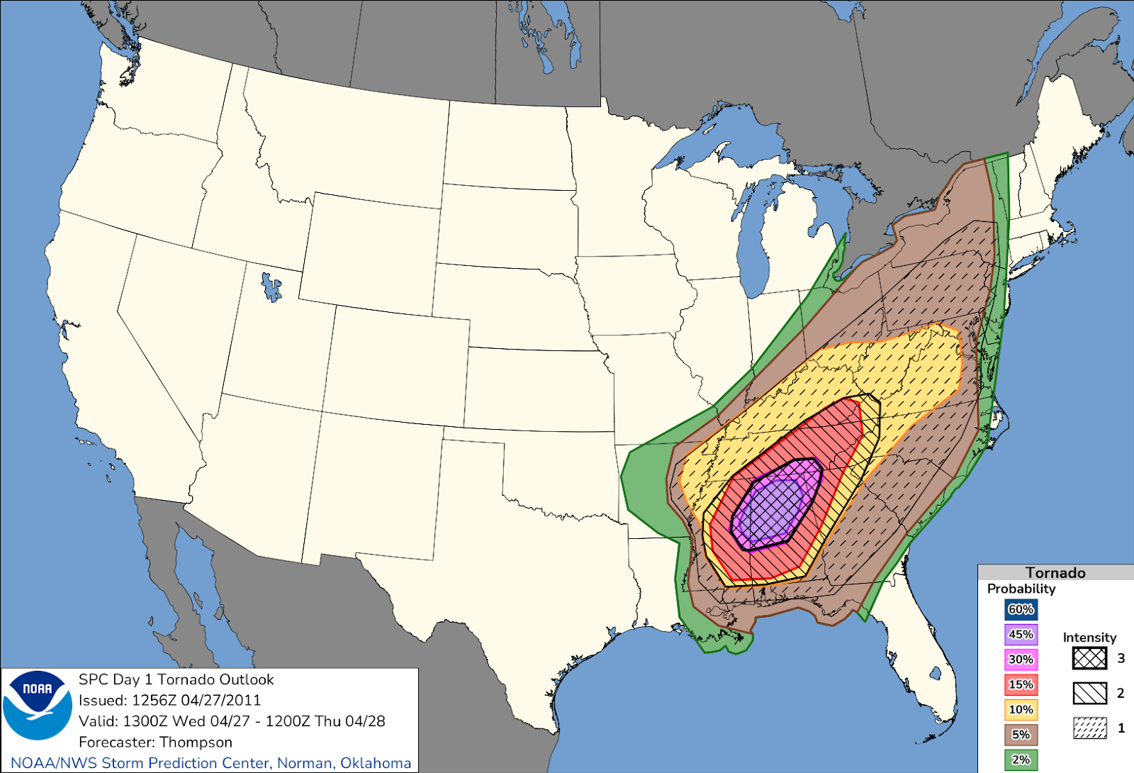 Storm Prediction Center to Introduce New Severe Weather Forecasting Tool in March
