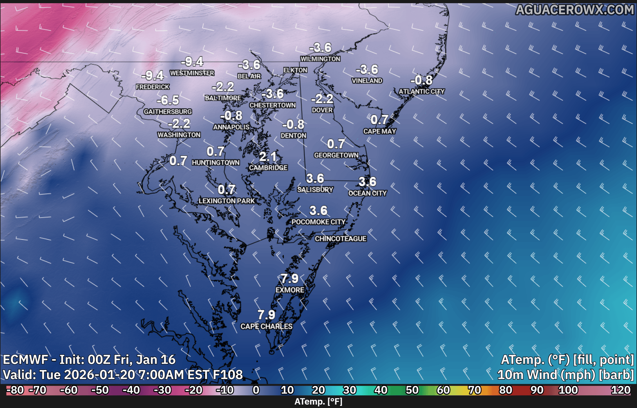 Dangerous Arctic Cold Targets Delmarva Early Next Week
