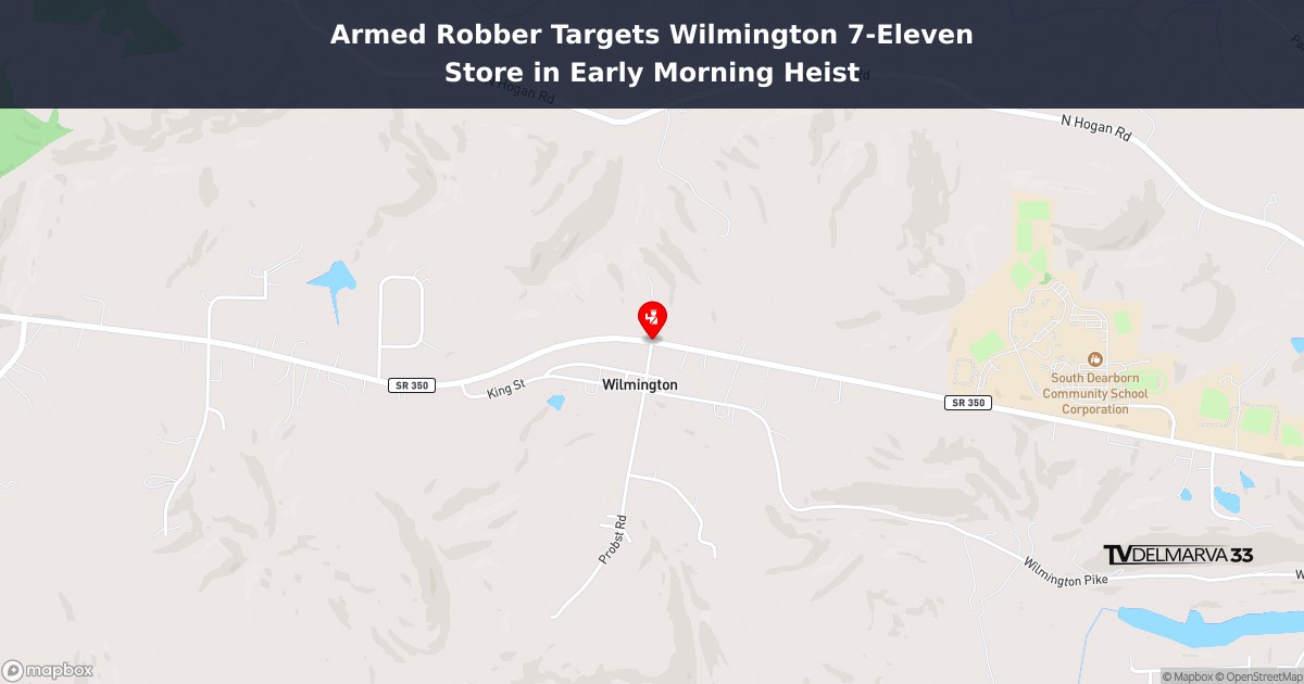 Armed Robber Targets Wilmington 7-Eleven Store in Early Morning Heist