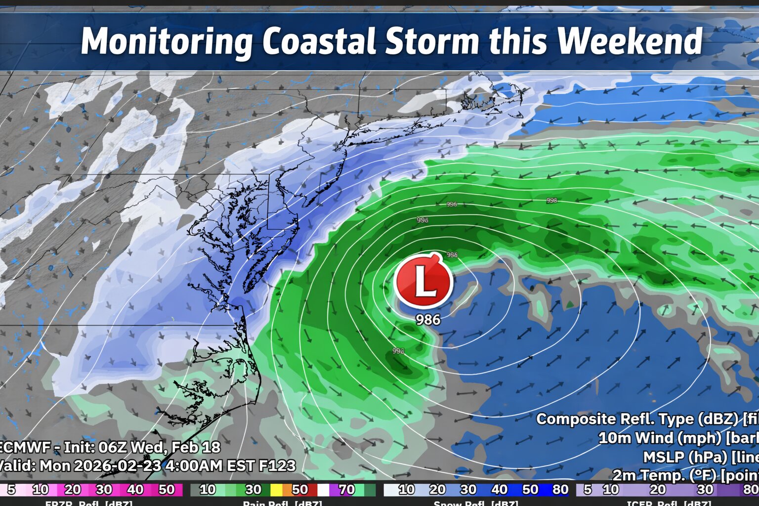 Potential Coastal Storm This Weekend; Much Colder Air Follows for Delmarva